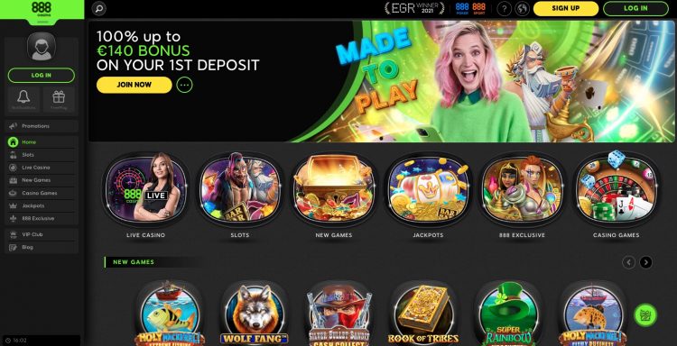 888 Casino Stream