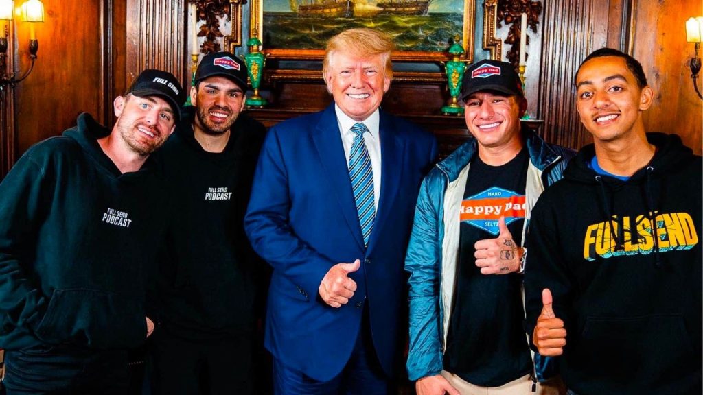 Nelk Boys com Donald Trump