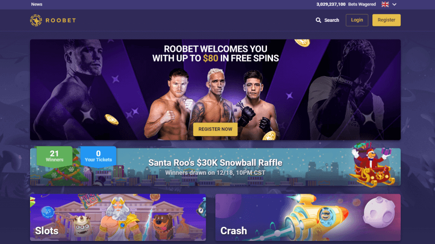 Roobet Casino Pariuri