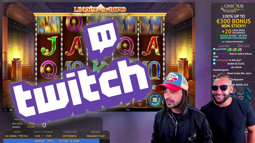 Online casino streamers