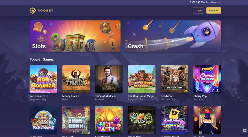 Casino en ligne Roobet