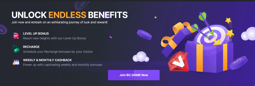 BC.Game Casino Bonusları